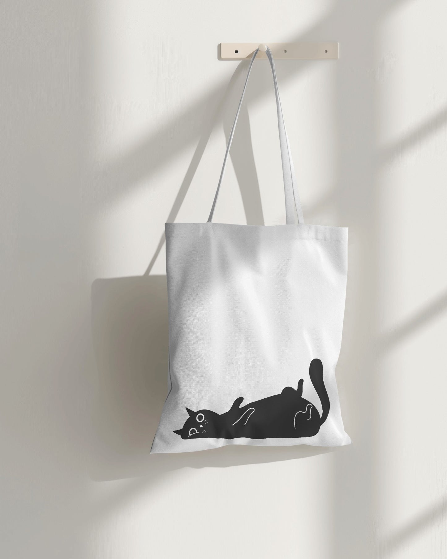 Cat Tote Bag | Eco-Friendly Reusable Tote Bag | Cat Lover Gift | Cat Mom Accessories | Pet Themed Shopping Bag