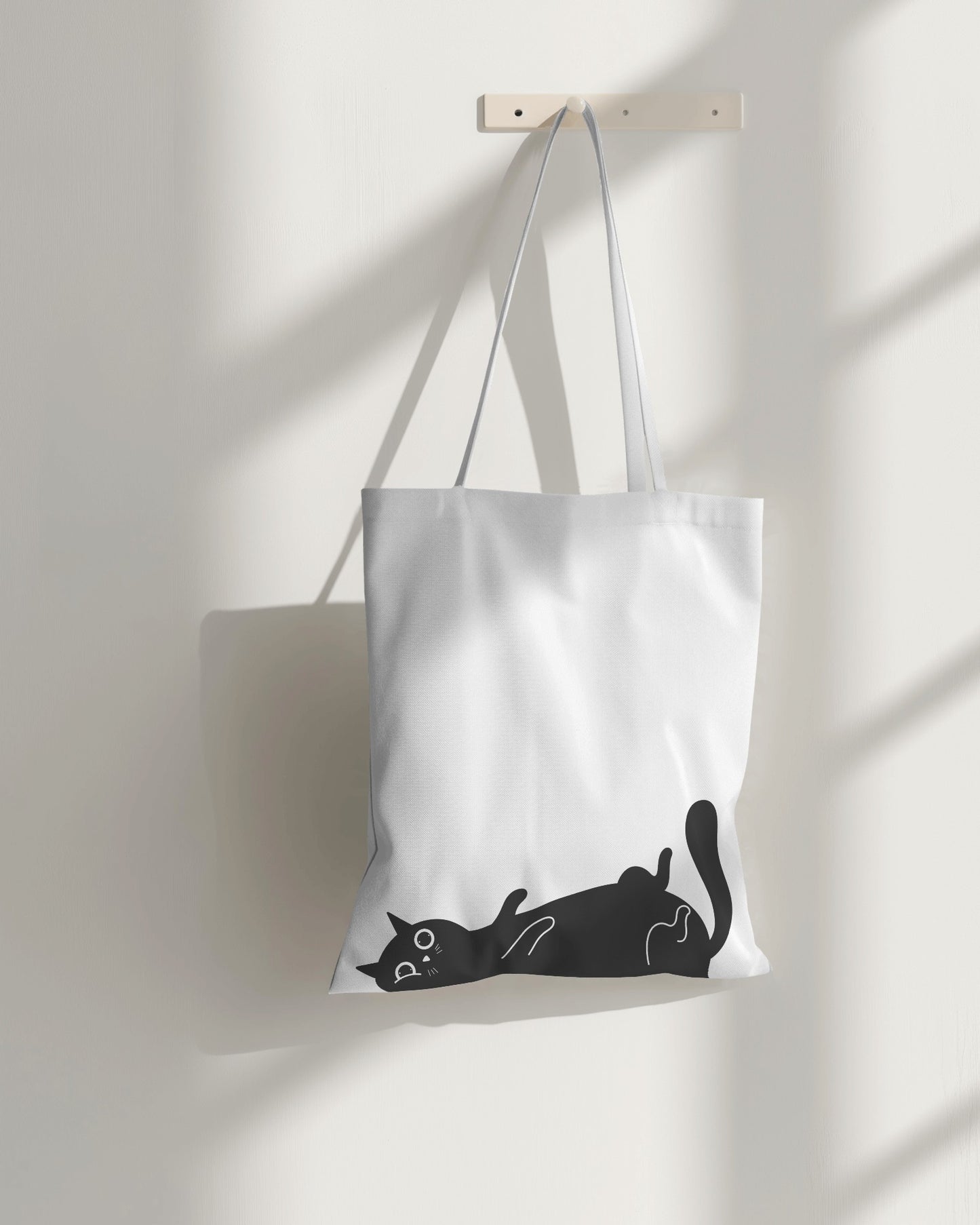 Cat Tote Bag | Eco-Friendly Reusable Tote Bag | Cat Lover Gift | Cat Mom Accessories | Pet Themed Shopping Bag